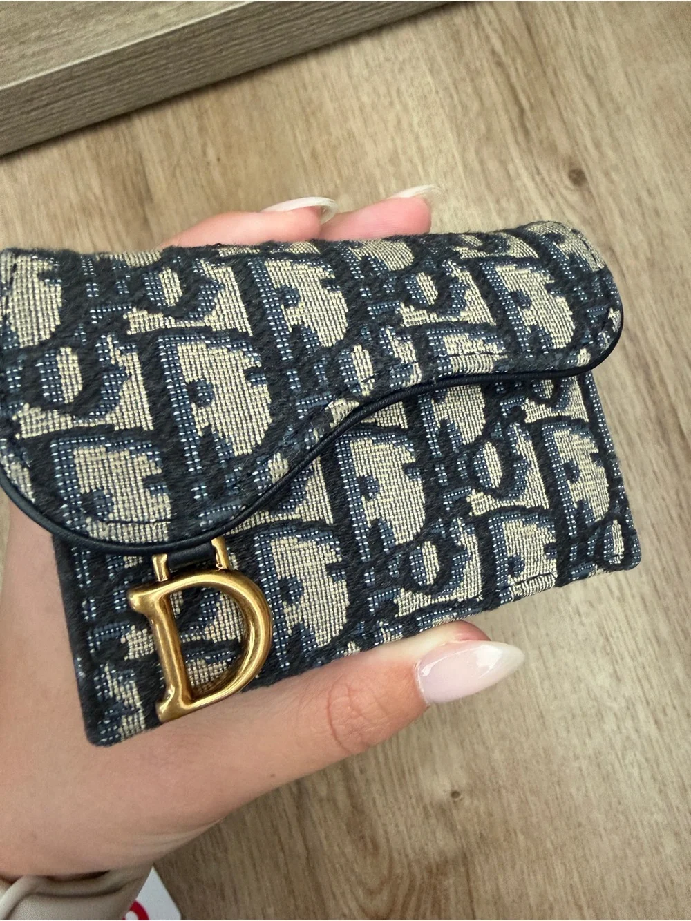 Dior saddle bloom